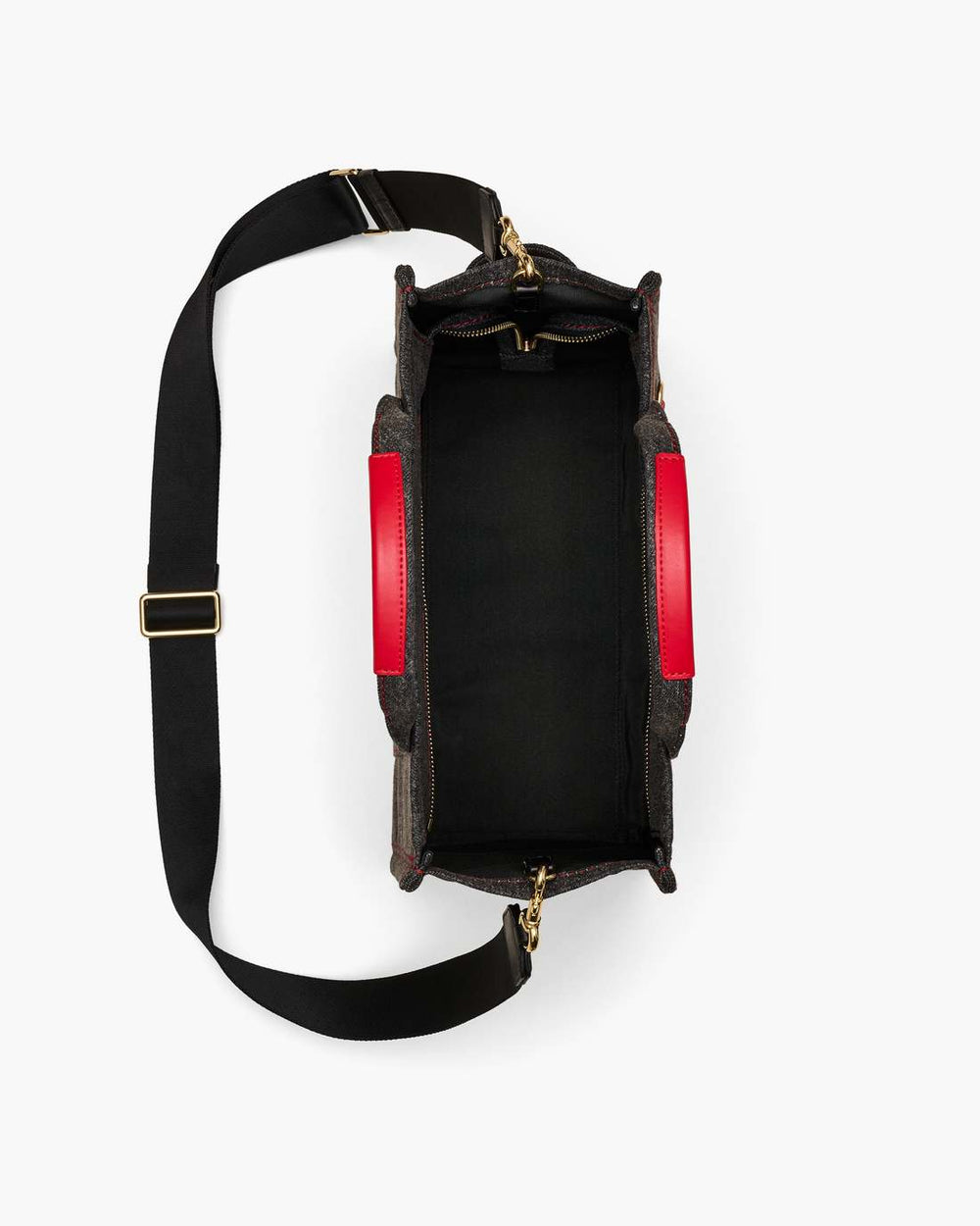 The Year Of The Horse Canvas Medium Tote Bag Black Multi