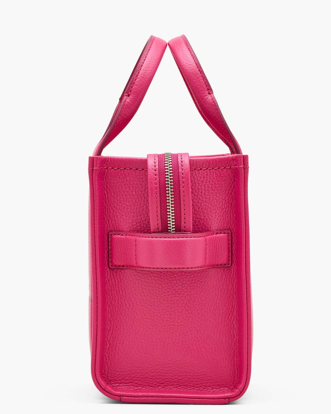 The Leather Small Tote Bag Raspberry Pink