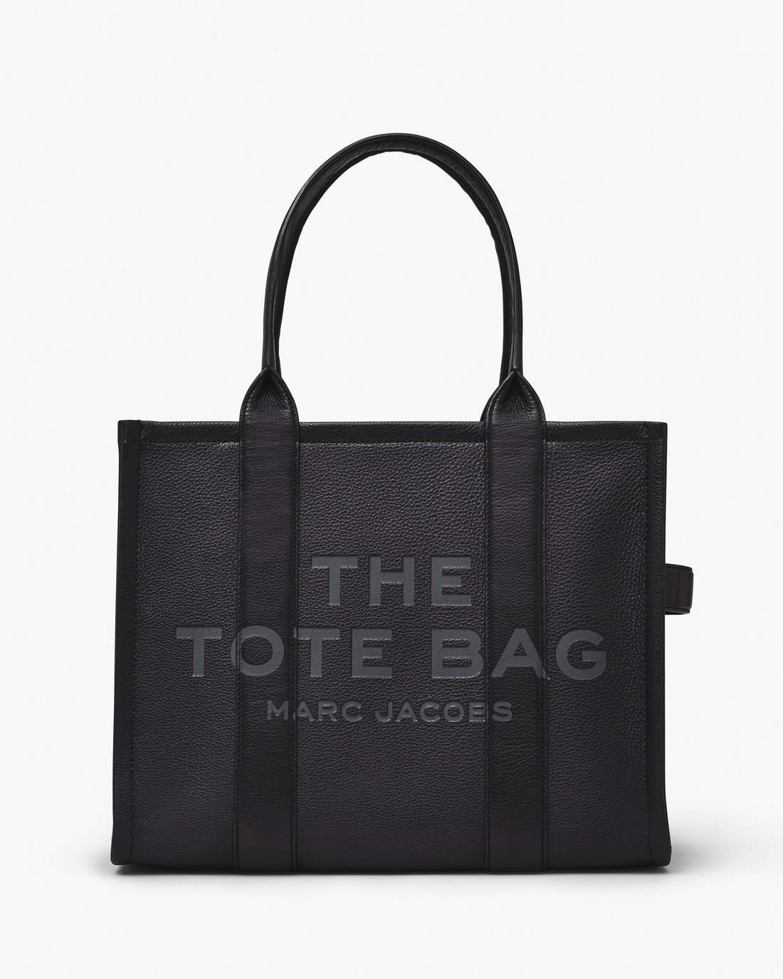 The Leather Large Tote Bag Black