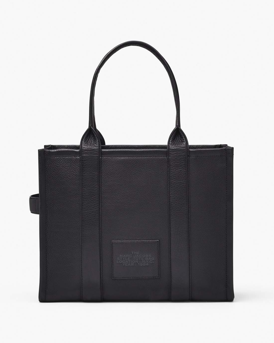 The Leather Large Tote Bag Black