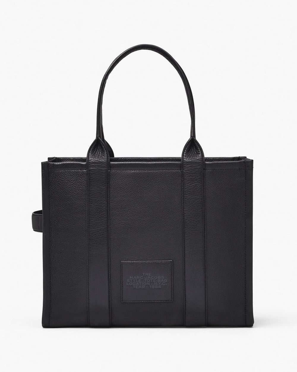 The Leather Large Tote Bag Black