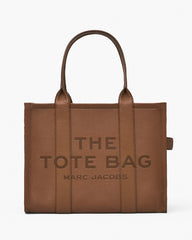 The Leather Large Tote Bag Argan Oil