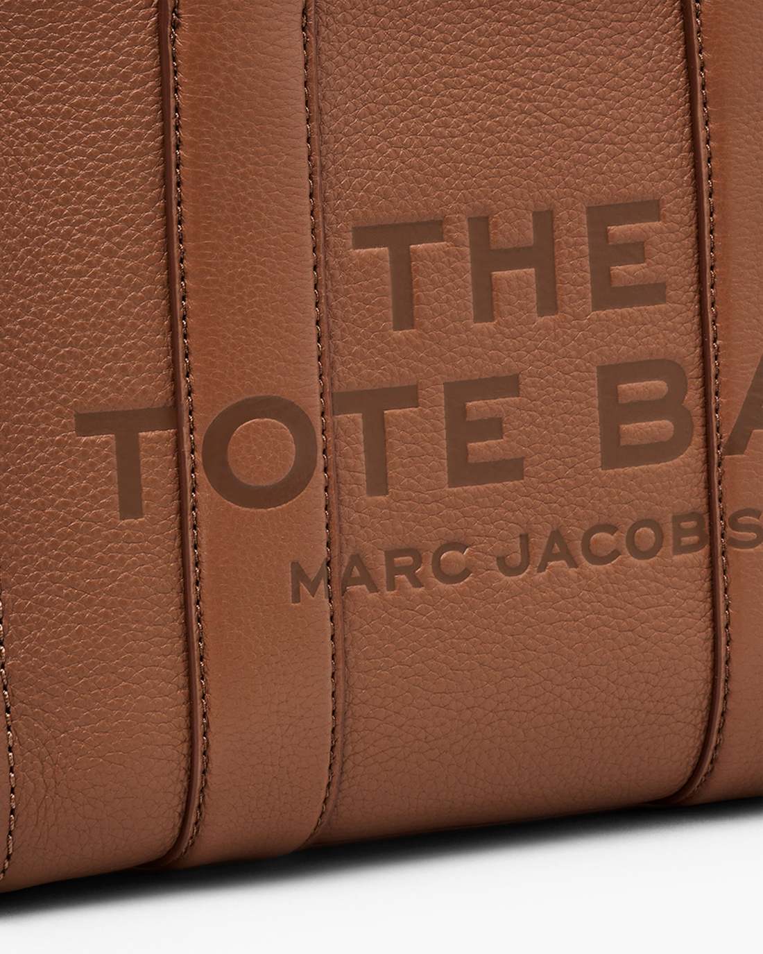 The Leather Small Tote Bag Argan Oil