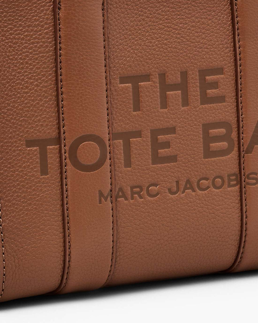 The Leather Small Tote Bag Argan Oil