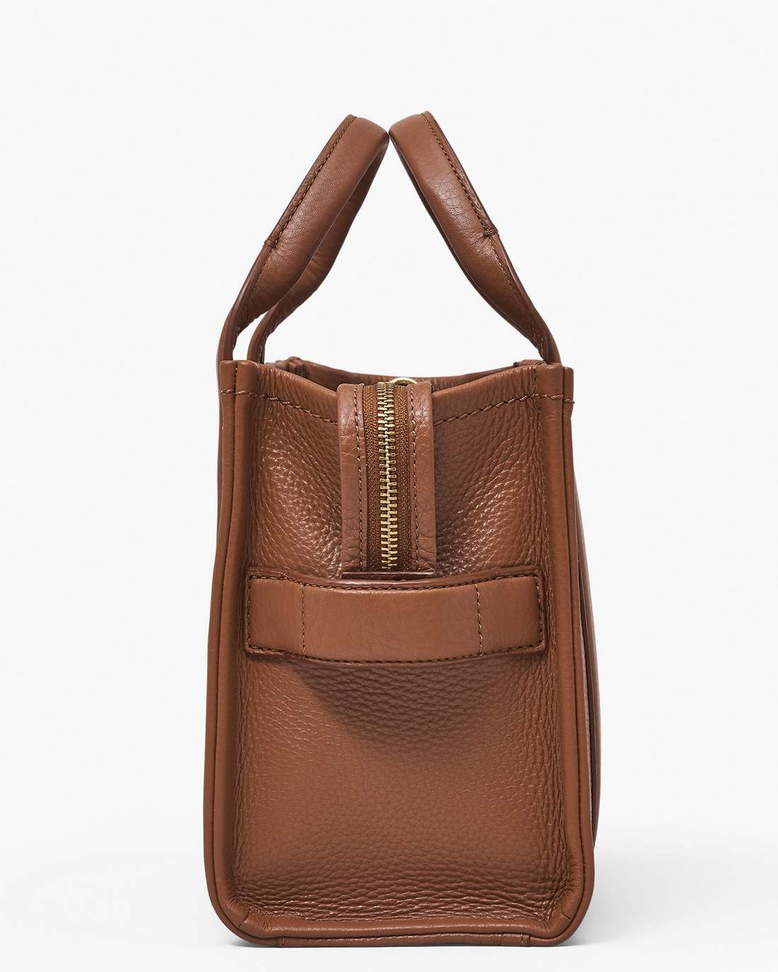 The Leather Small Tote Bag Argan Oil