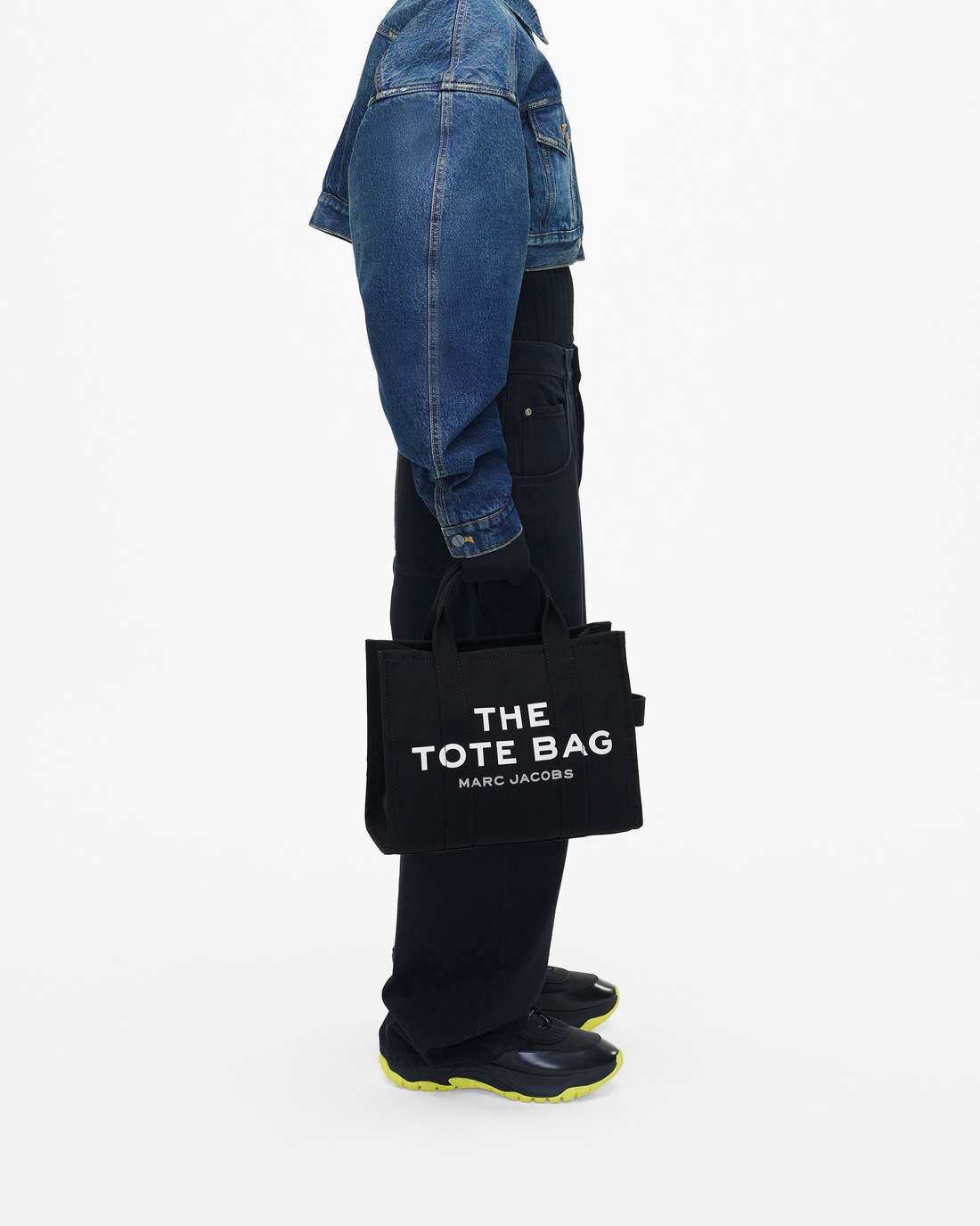The Canvas Medium Tote Bag Black