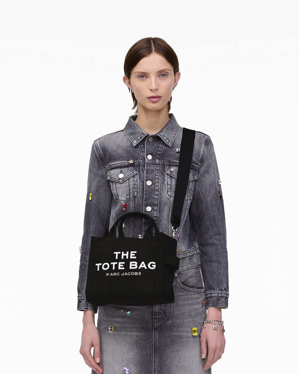 The Canvas Small Tote Bag Black