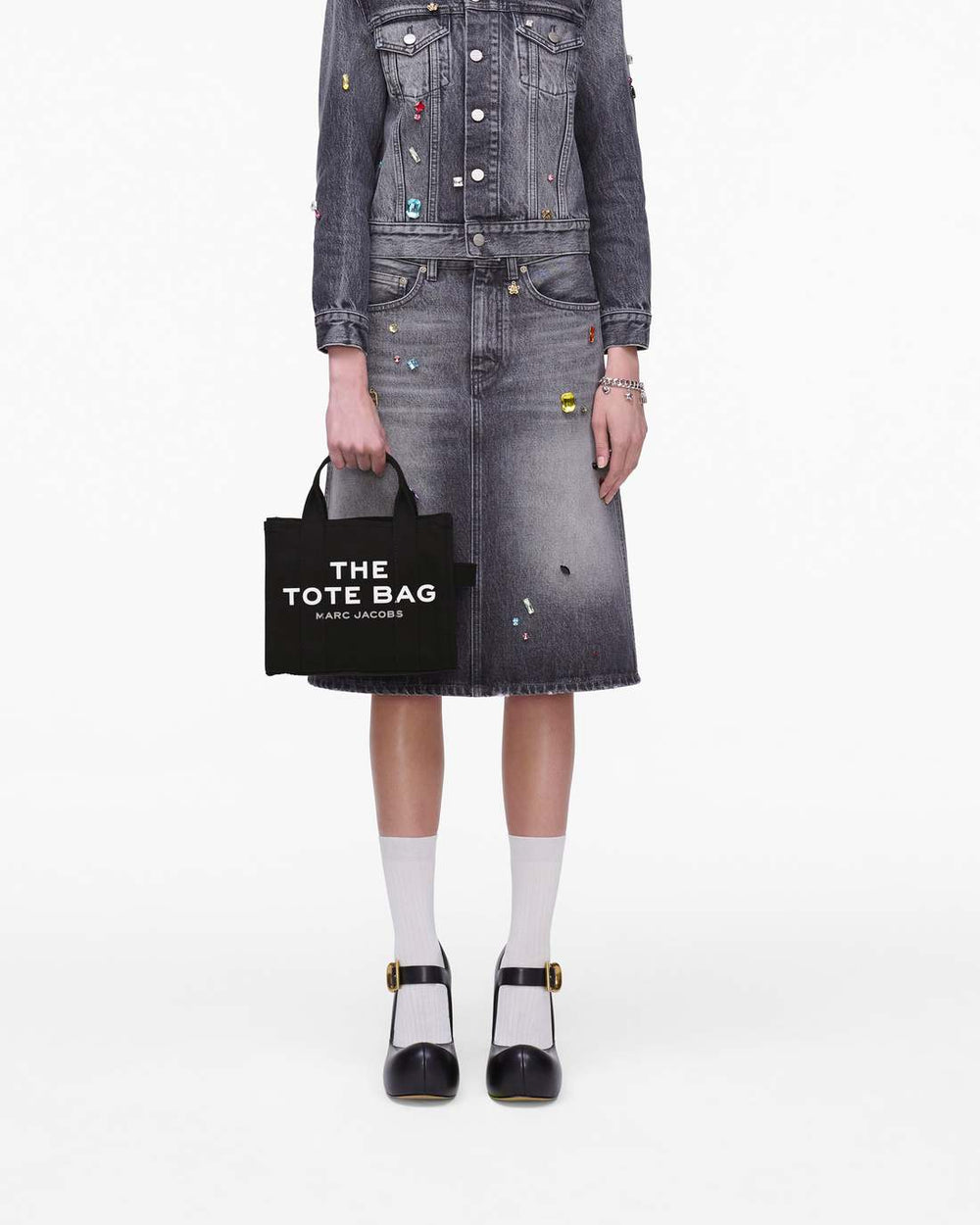 The Canvas Small Tote Bag Black