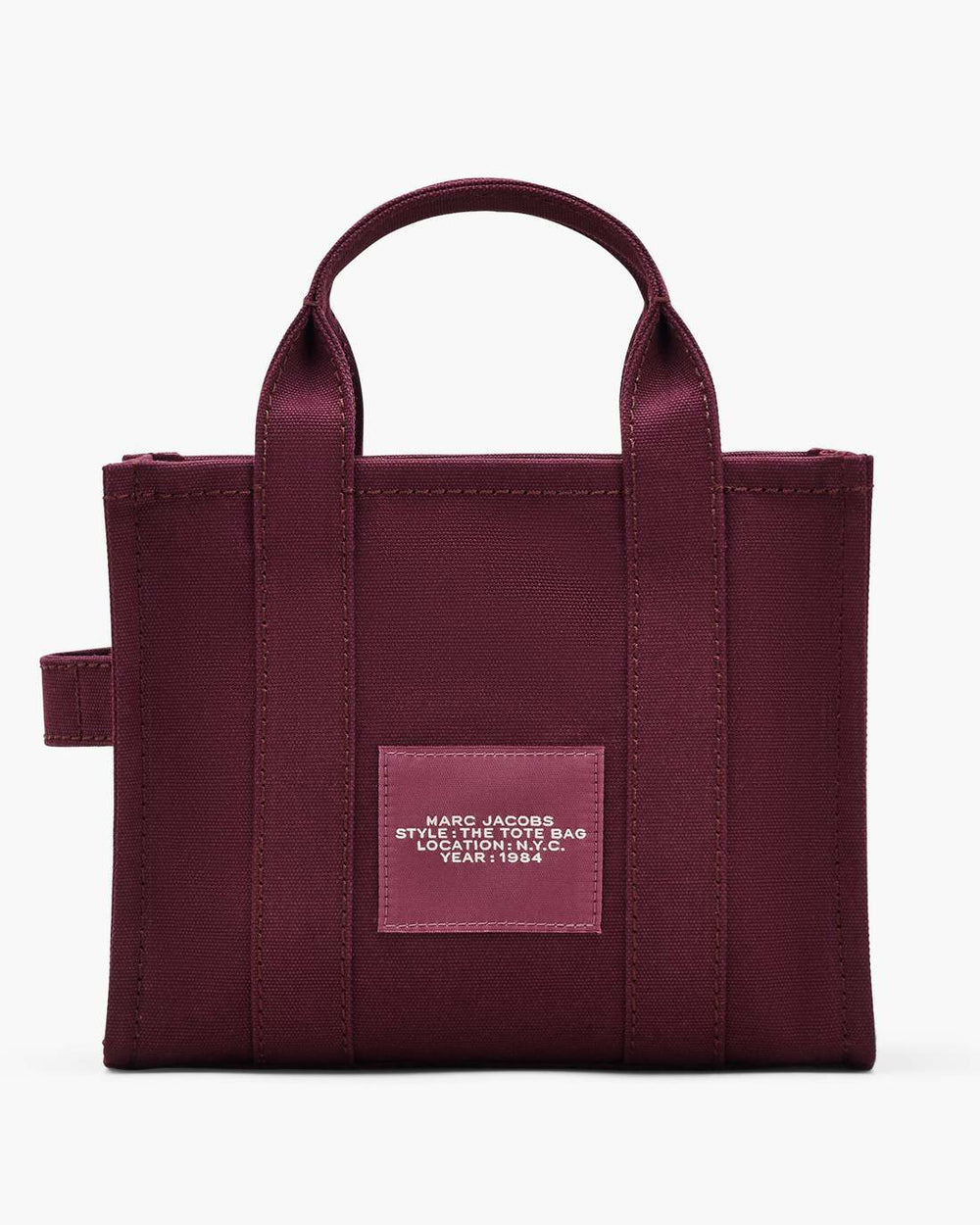 The Canvas Small Tote Bag Dark Plum