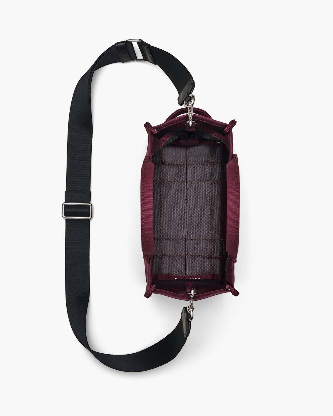 The Canvas Small Tote Bag Dark Plum