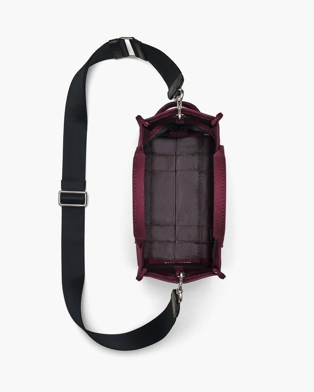 The Canvas Small Tote Bag Dark Plum