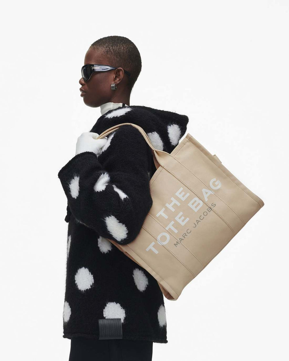 The Canvas Large Tote Bag Beige