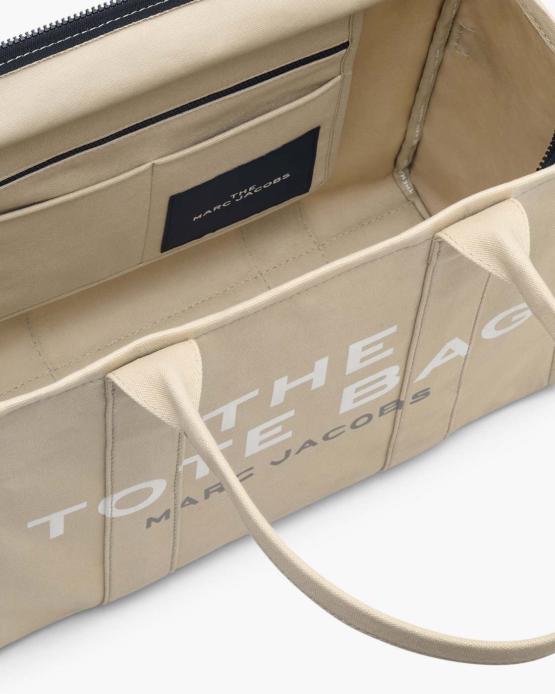 The Canvas Large Tote Bag Beige