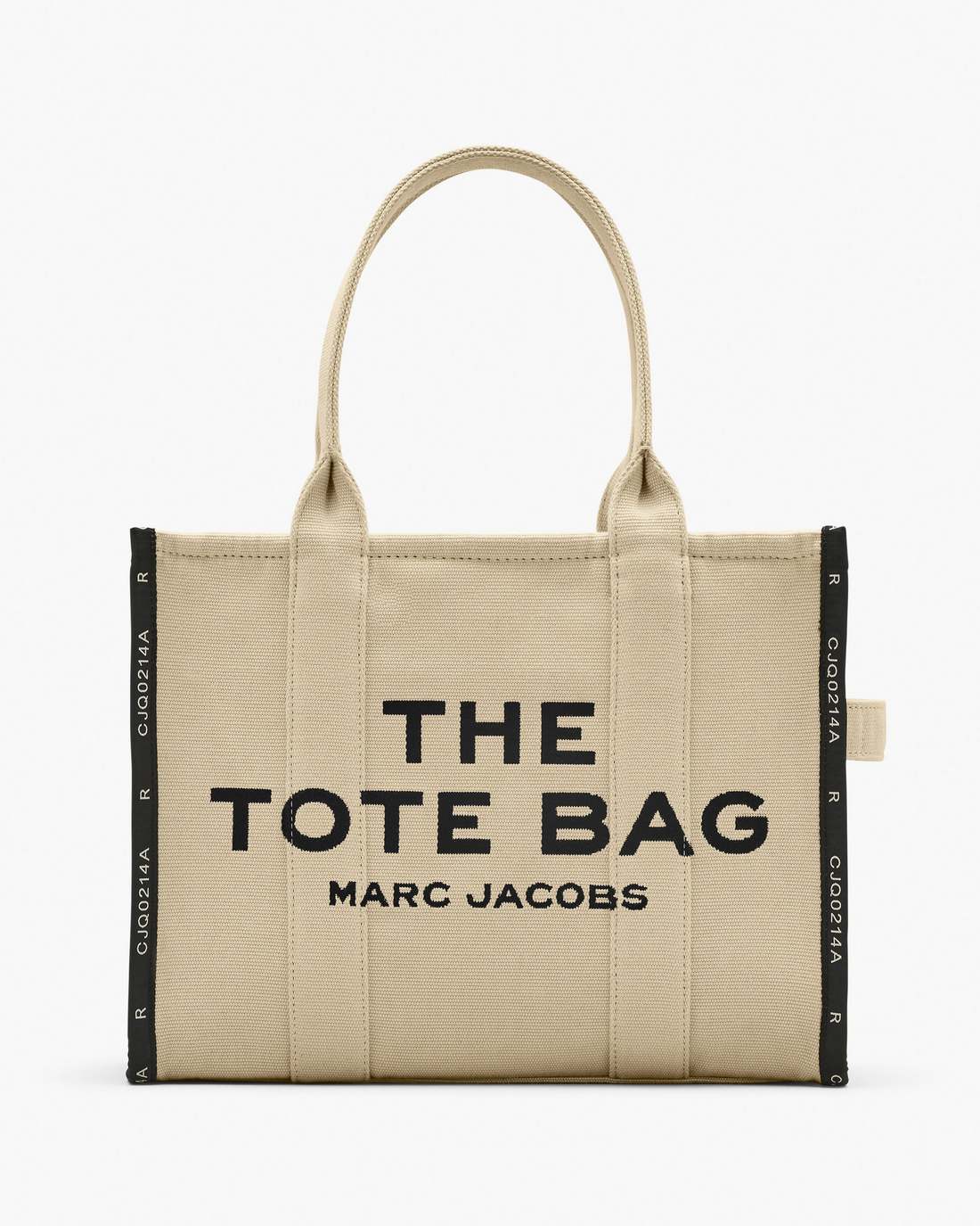 The Jacquard Large Tote Bag Warm Sand