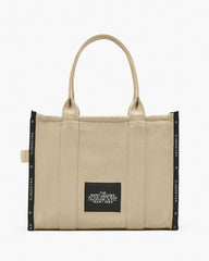 The Jacquard Large Tote Bag Warm Sand