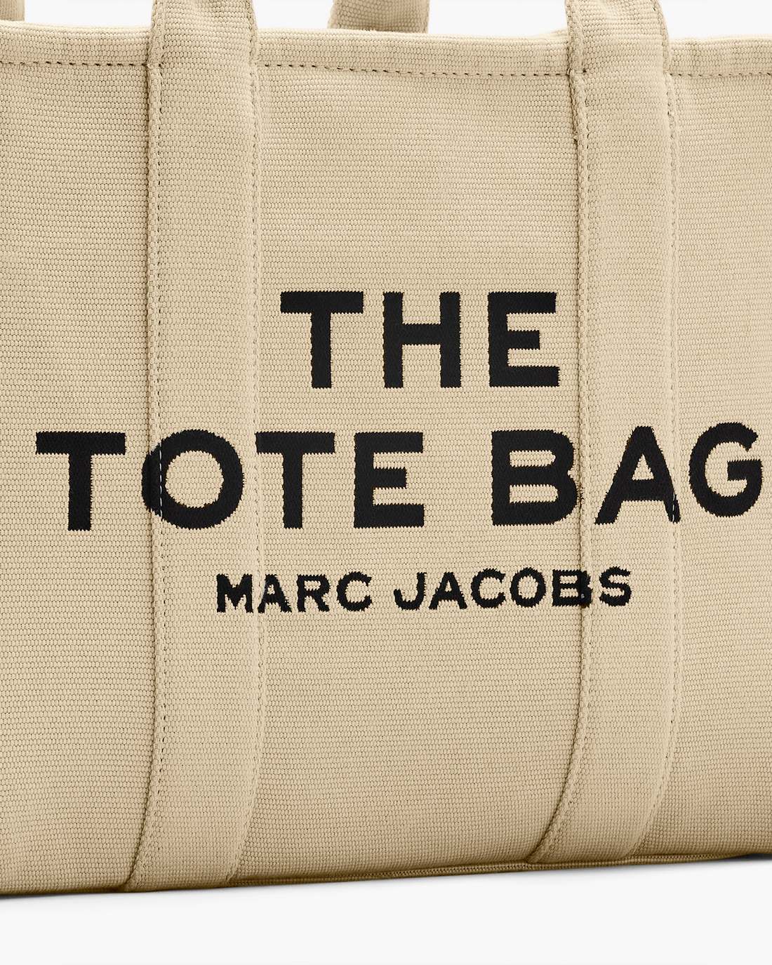 The Jacquard Large Tote Bag Warm Sand