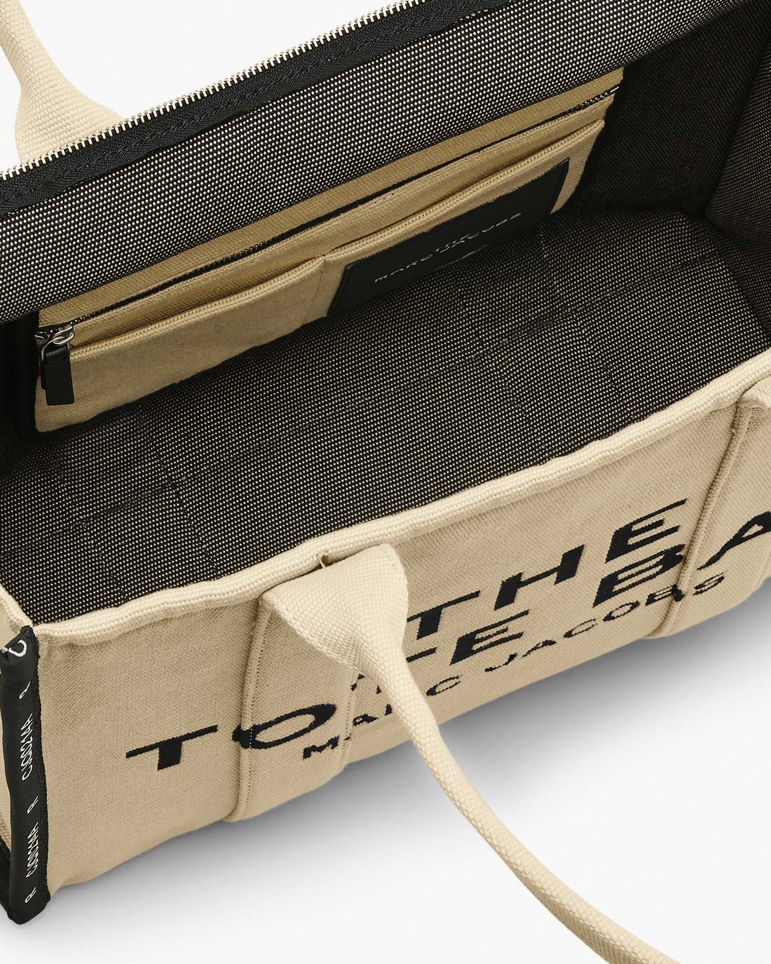 The Jacquard Large Tote Bag Warm Sand