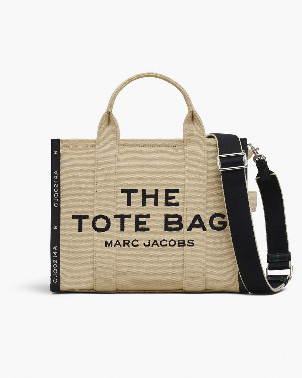 The Jacquard Medium Tote Bag Warm Sand