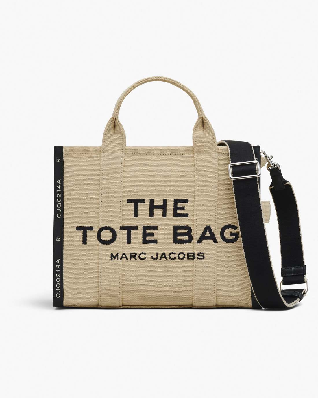The Jacquard Medium Tote Bag Warm Sand