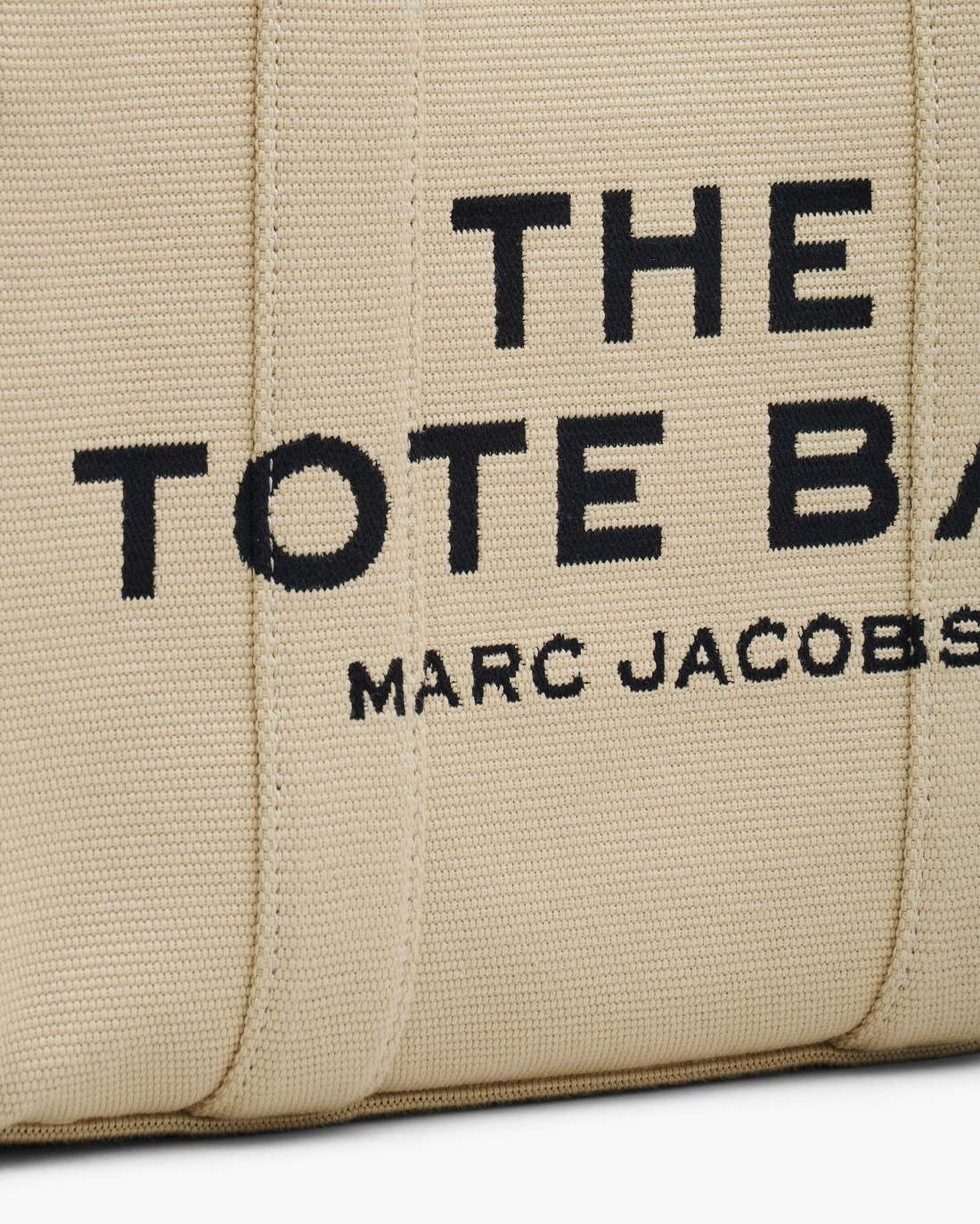 The Jacquard Medium Tote Bag Warm Sand