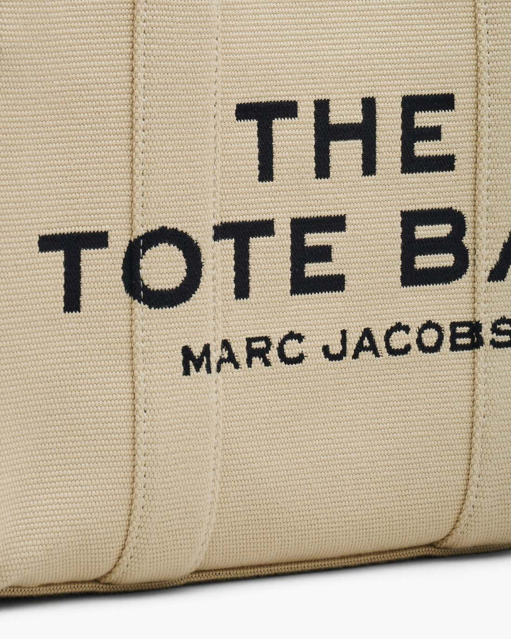 The Jacquard Medium Tote Bag Warm Sand