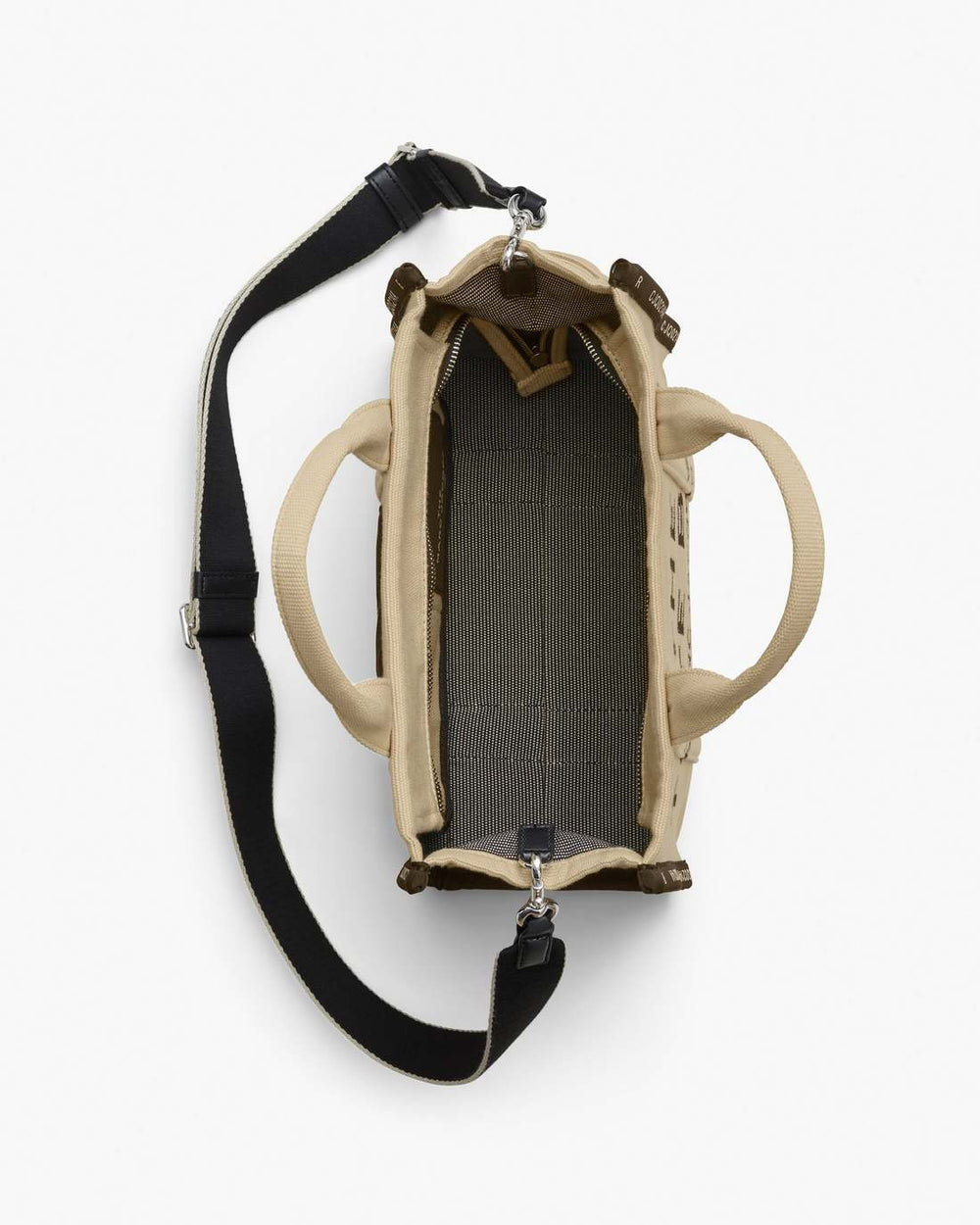 The Jacquard Medium Tote Bag Warm Sand