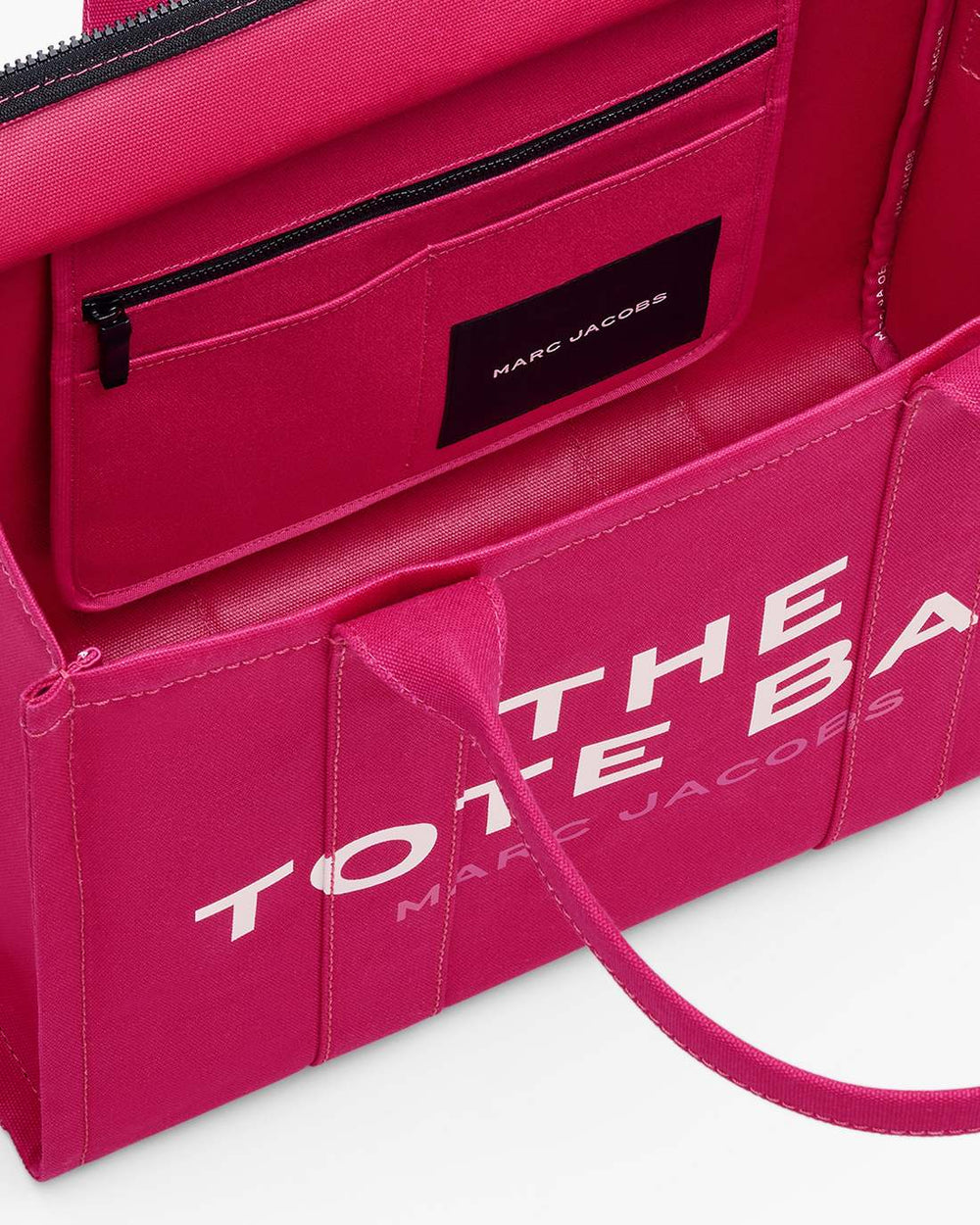 The Canvas Large Tote Bag Raspberry Pink