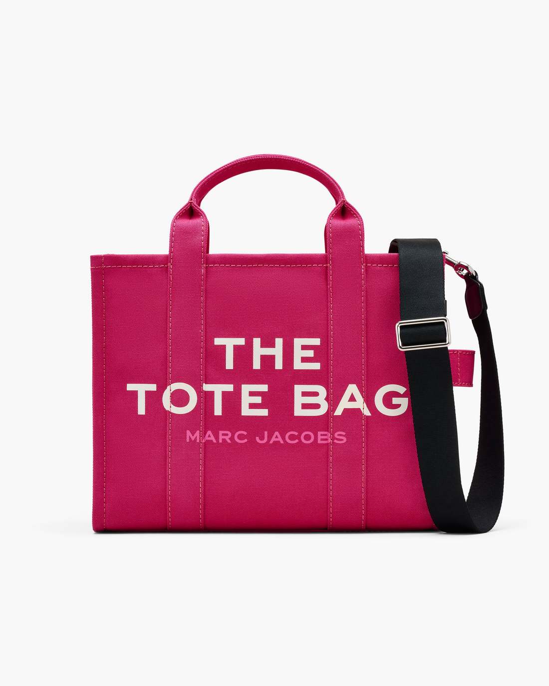 The Canvas Medium Tote Bag Raspberry Pink
