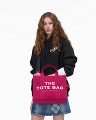 The Canvas Medium Tote Bag Raspberry Pink