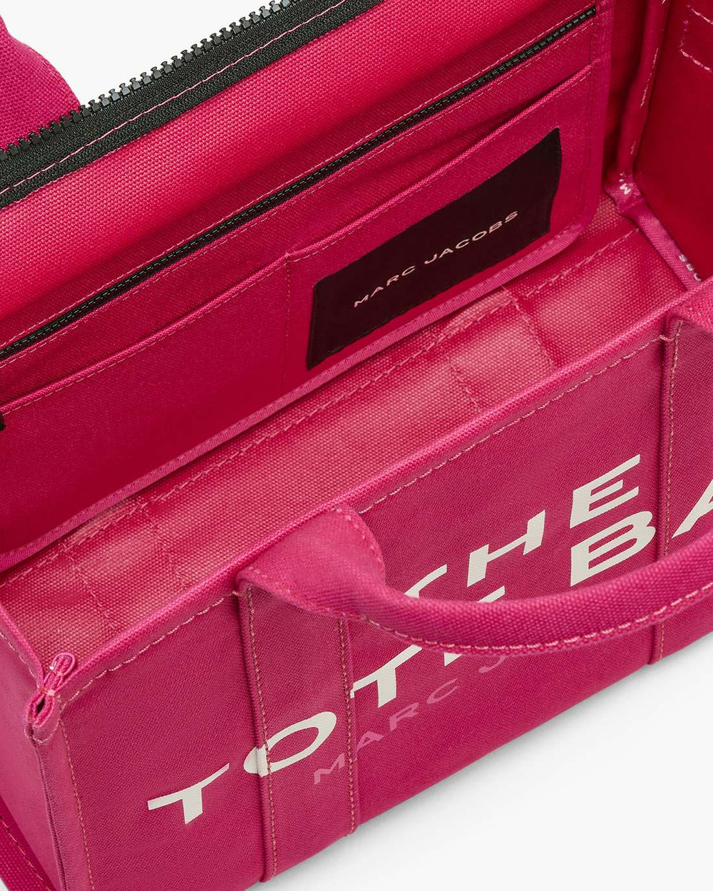 The Canvas Medium Tote Bag Raspberry Pink