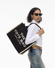 The Jacquard Large Tote Bag Black