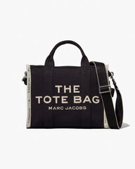 The Jacquard Medium Tote Bag Black