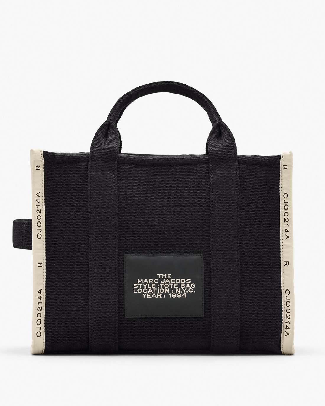 The Jacquard Medium Tote Bag Black