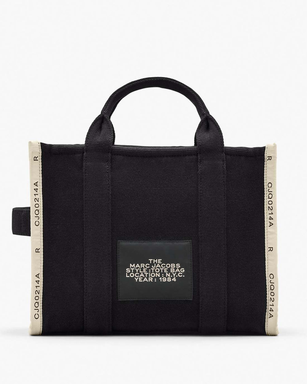 The Jacquard Medium Tote Bag Black