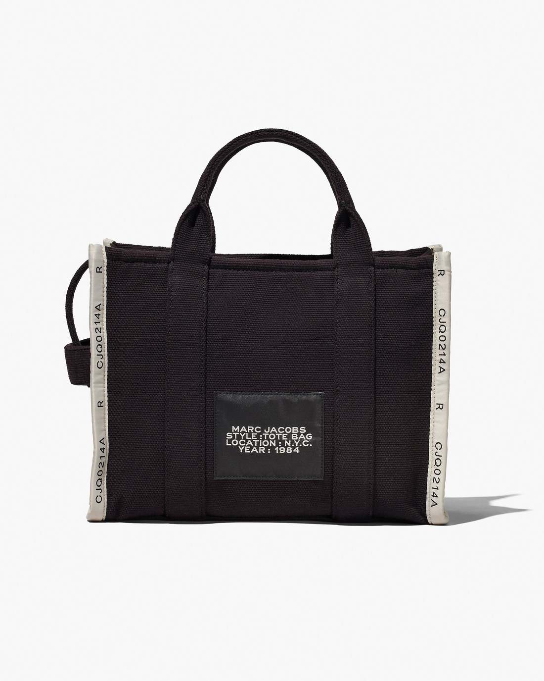 The Jacquard Medium Tote Bag Black