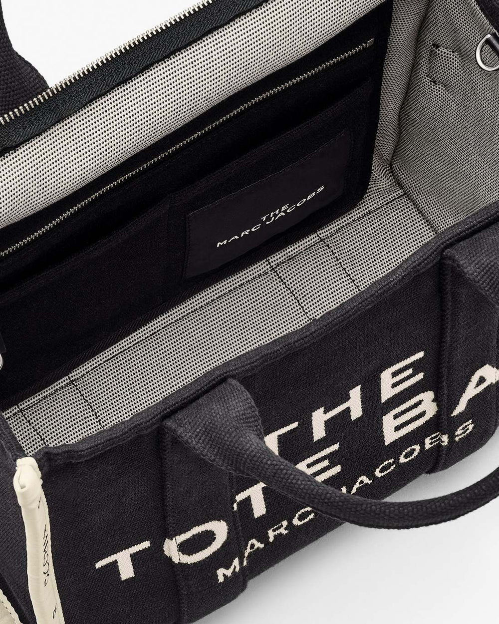 The Jacquard Medium Tote Bag Black