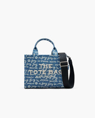 The Joy Denim Small Tote Bag Indigo Multi