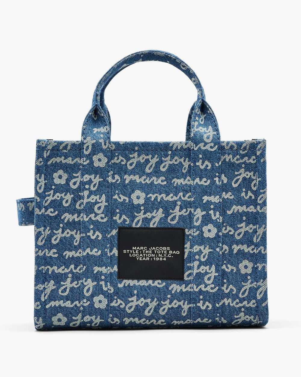 The Joy Denim Small Tote Bag Indigo Multi