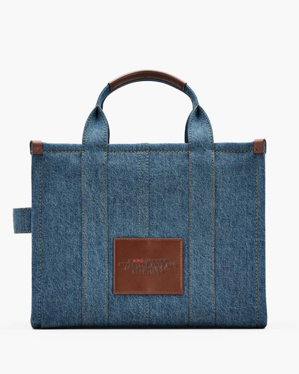 The A.P.C. X Marc Jacobs Denim Medium Tote Bag Washed Indigo