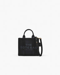The Leather Crossbody Tote Bag Black