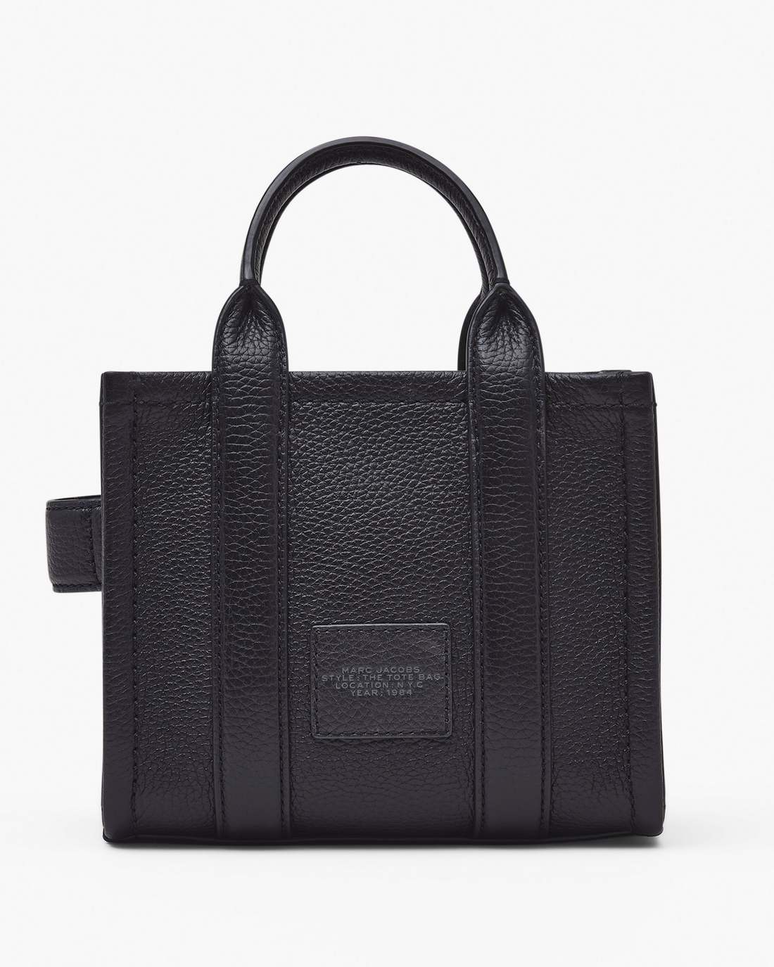 The Leather Crossbody Tote Bag Black