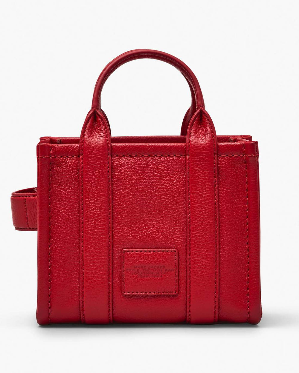 The Leather Crossbody Tote Bag True Red