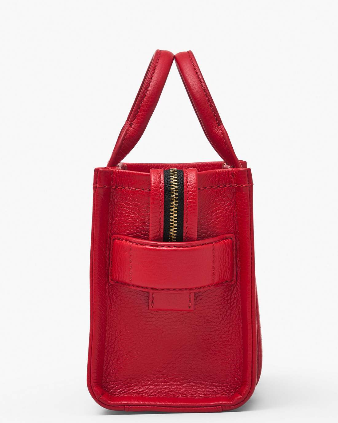 The Leather Crossbody Tote Bag True Red