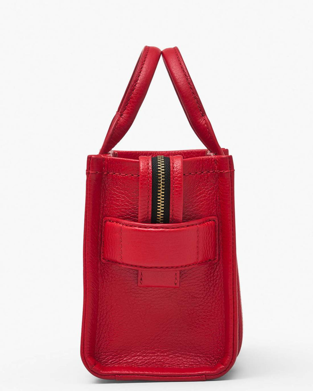 The Leather Crossbody Tote Bag True Red