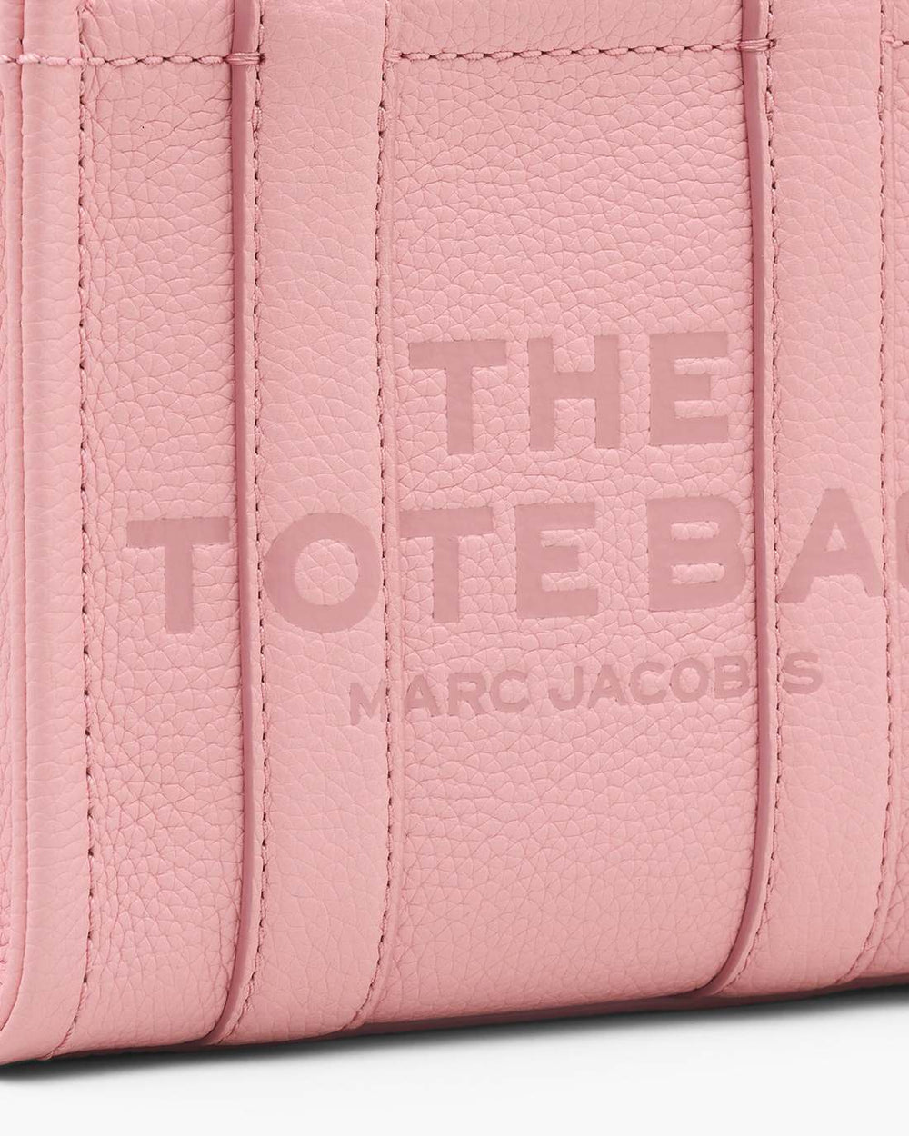 The Leather Crossbody Tote Bag Ribbon Pink