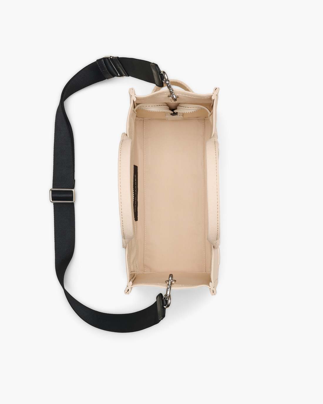 The Daisy Script Canvas Medium Tote Bag Cloud White Multi