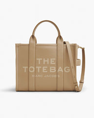 The Leather Medium Tote Bag Camel