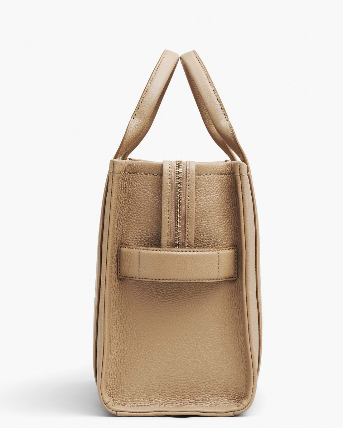 The Leather Medium Tote Bag Camel