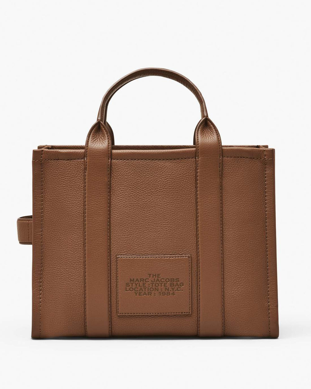 The Leather Medium Tote Bag Argan Oil
