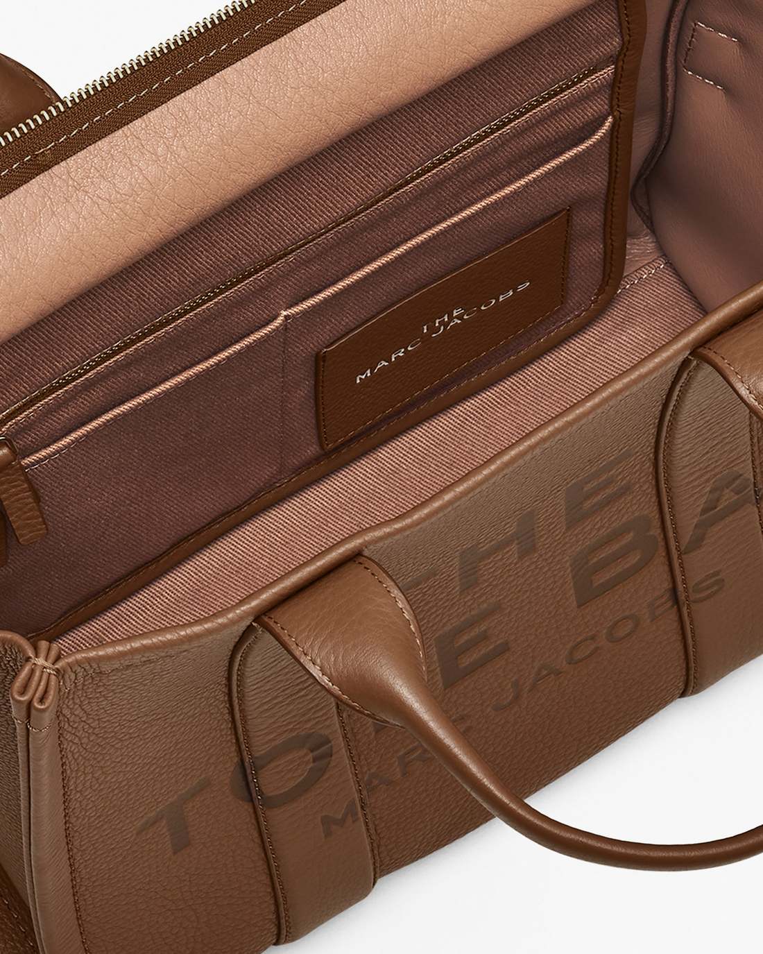 The Leather Medium Tote Bag Argan Oil